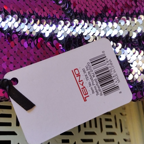 ✌️Shimmer sequin Notebooks - 2 red & purple - Picture 5 of 5